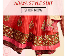 Double Layered Abaya Style Suit that blends tradition & panache. Shop!
