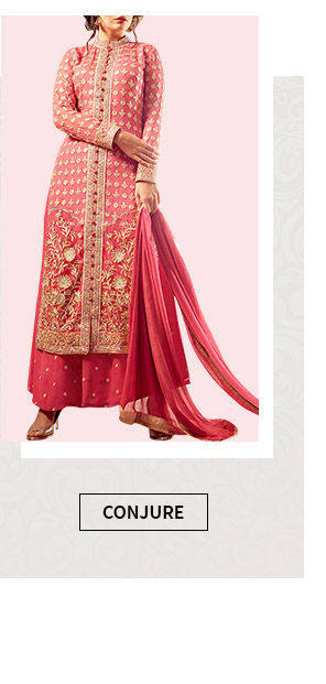 Select from our inspiring range of Salwar Suits in Pink. Buy Now!