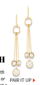 Shop Stone Studded Danglers