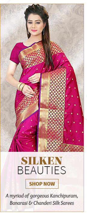 Heritage Silks: Banarasi, Kanchipuram, Tussar, Jamdani & more. Shop!