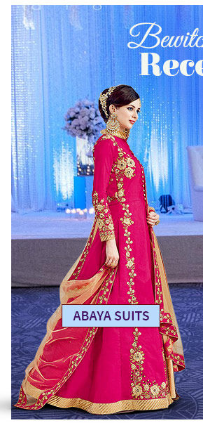 Abaya style Suits in myriad fabrics. Shop!
