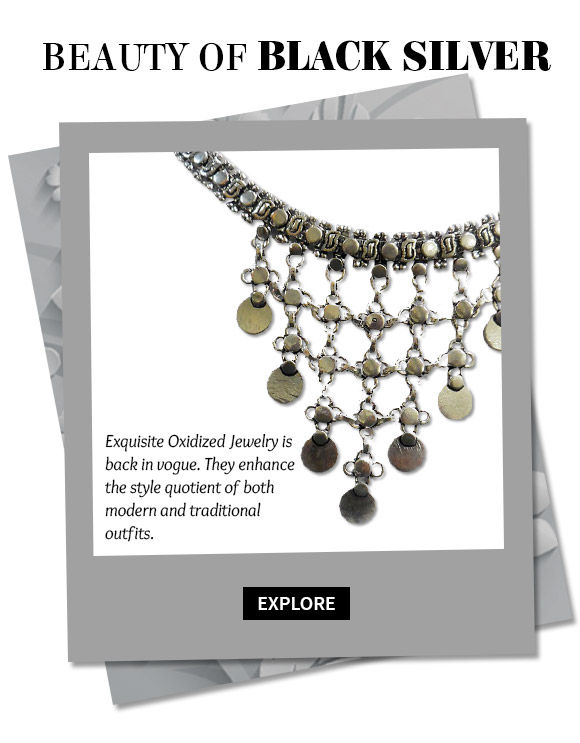 A myriad of beautiful Oxidized Jewelry. Buy Now!