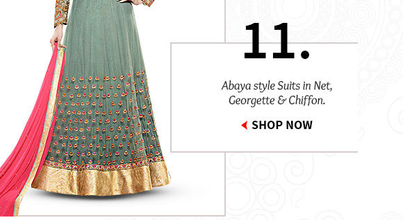 Buy from our gorgeous range of Abaya Style Suits. But Now!