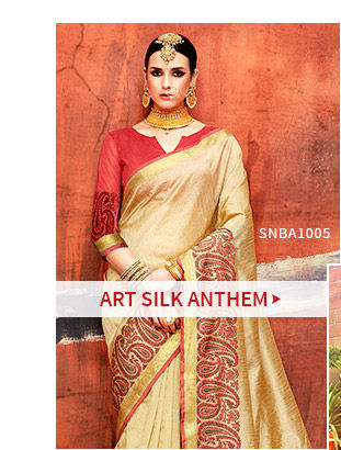 Art Silk Sarees. Shop!