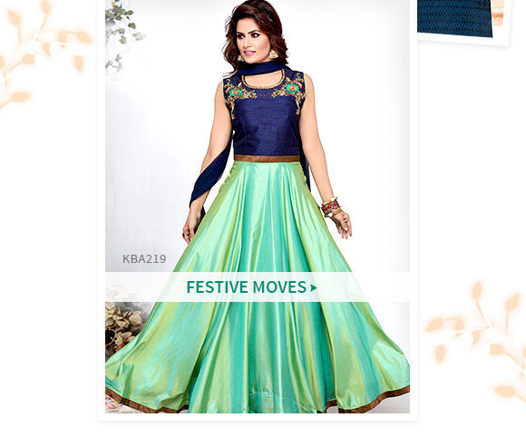 Salwar Suits for festivals. Shop!
