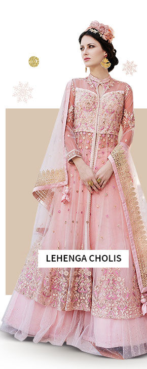Lehenga Cholis for winter. Shop!