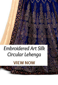Beautiful Bangles, Necklace Sets, Jute & Art Silk Clutch Circular Lehenga Cholis & more. Buy Now!