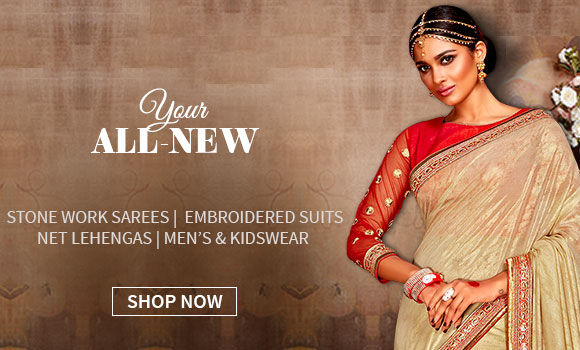 Freshly arrived range of Ethnic Ensembles & Accessories. Grab now!