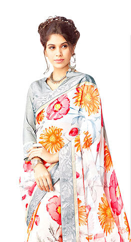 Lovely array of Sarees, Salwar Suits, Lehenga Cholis & more in Floral print. Shop Now!