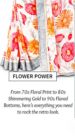Lovely array of Sarees, Salwar Suits, Lehenga Cholis & more in Floral print. Shop Now!