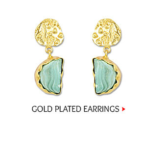 Gold Plated Stone Studded Earring Shop Now!