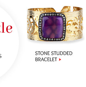 Stone Studded Adjustable Bracelet Shop Now!