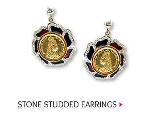 Stone Studded Earring Shop Now!