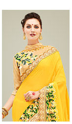 A gorgeous repertoire of Indian Ethic Wear in Yellow hues. Shop Now!