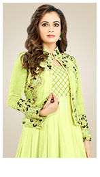 Go Green in a versatile range of Indian Ethnic Wear. Shop Now!