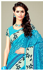 Bleed Blue in flamboyant styles in Indian Ethinc Wear. Shop Now!