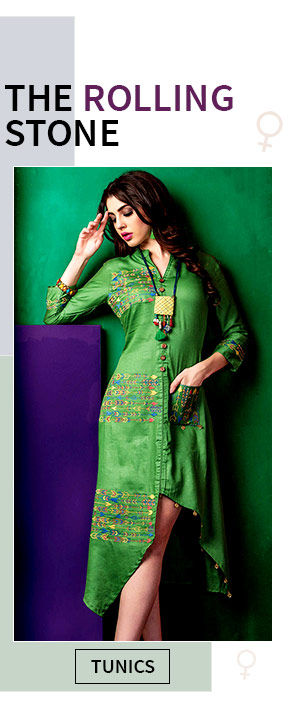 Tunics in single colors and print. Shop! Tunics in single colors and print. Shop!
