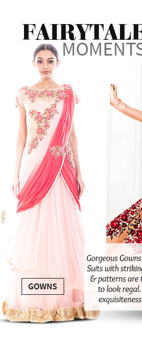 A beautiful range of Gowns. Shop Now!