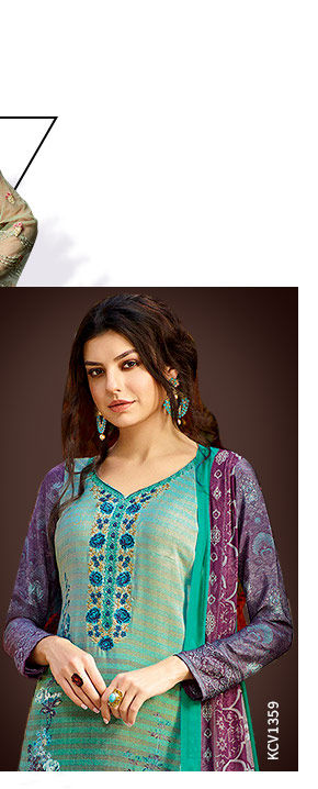 Pakistani Suits in cool fabrics. Shop!