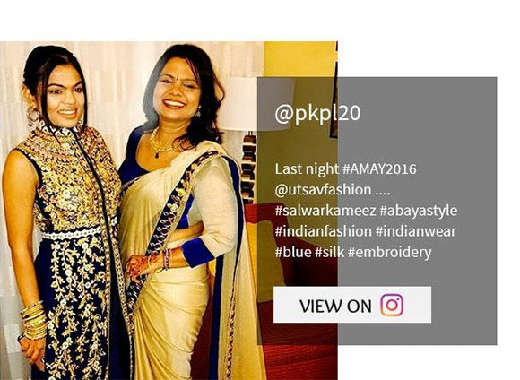 Celebrating your love for Indian Fashion. Send us your picture with #MyFashionUtsav and get featured.