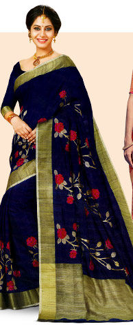  A wide array of classic Woven Sarees. Shop Now!