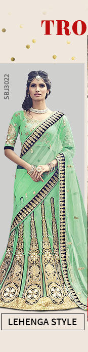 A gorgeous collection of Lehenga Style Sarees. Shop Now!