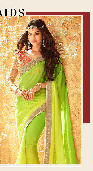 A gorgeous array of Ombre Sarees. Shop Now! 