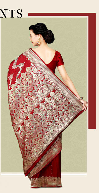 A wide range of Handloom Sarees. Shop Now!