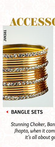 A scintillating repertoire of Bangle Sets. Shop Now! 