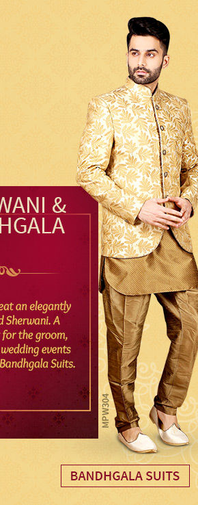 A versatile range of Bandhgala Suits. Shop Now!