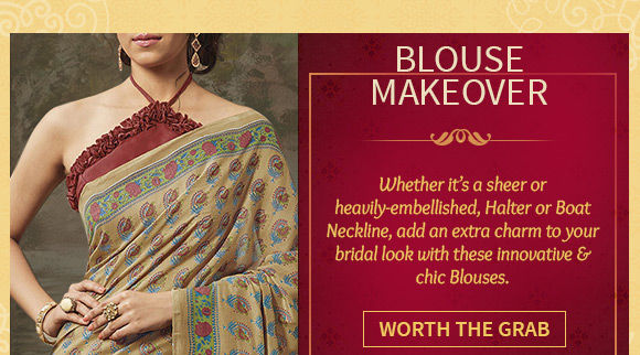 A beautiful array of Blouses. Shop Now!