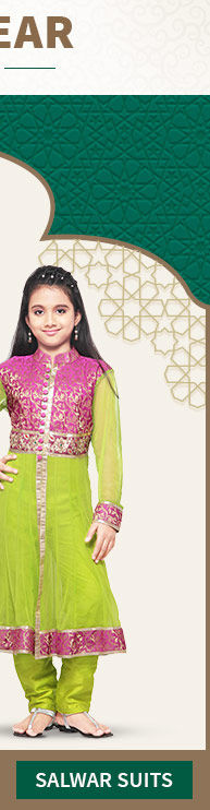 Range of Girls Salwar Suits for Eid. Shop Now!