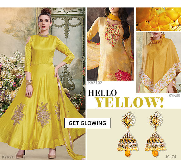 Shop all shades of scintillating yellow right here. Shop all shades of scintillating yellow right here.