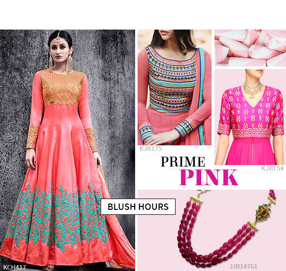 Buy suits with front slits, trouser pants, straight silhouette & floor grazing hems in the trending pink this season. Buy suits with front slits, trouser pants, straight silhouette & floor grazing hems in the trending pink this season.
