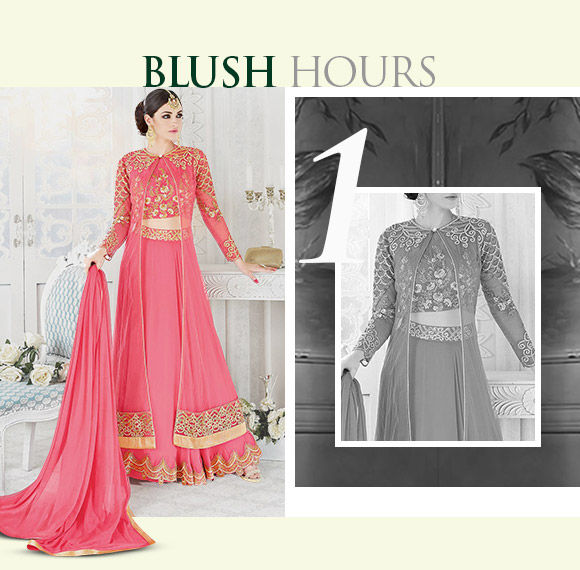 Various shades in the color of blush this festive season. Shop Now!