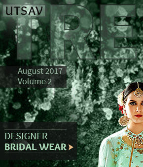 Bright hues in trending wedding styles from India. Shop!