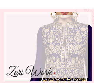 Embellished range of Attires with Stone and Zari. Shop!