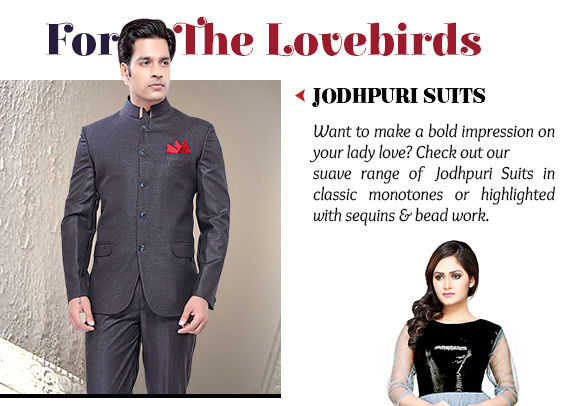 Select from our striking range of Jodhpuri Suits. Buy Now!