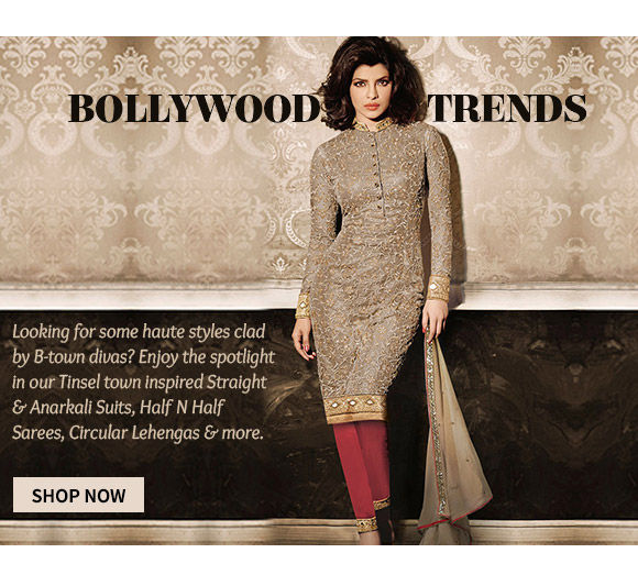 Choose from our Bollywood inspired Ensembles. Buy Now!