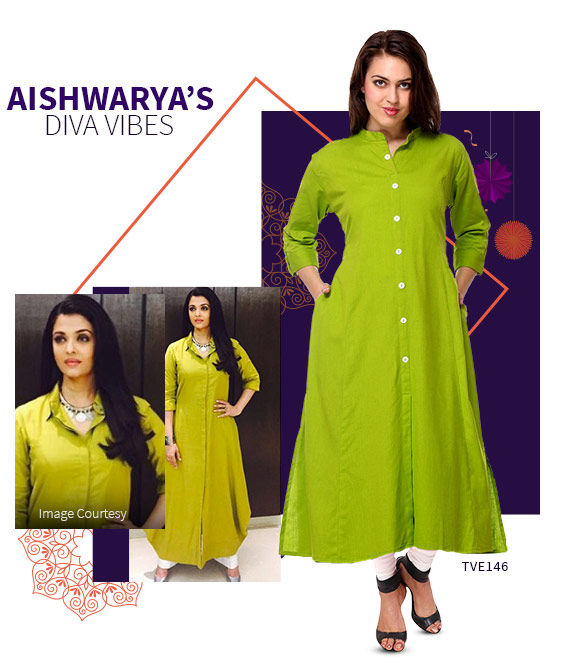  Long Kurtas in cotton and georgette in bright colors. Shop!