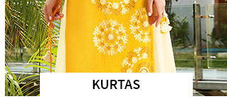 Kurtas in pretty shades. Shop!