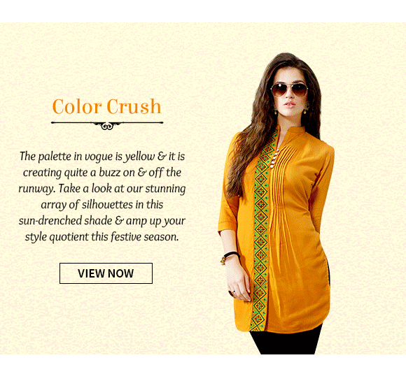  A myriad of Ensembles in Yellow hue. Buy Now!