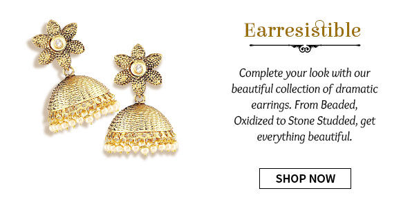  Select from our lovely range of Earrings. Buy Now!