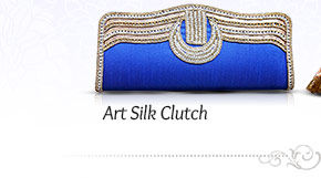 Art Silk Clutch. Shop Now!