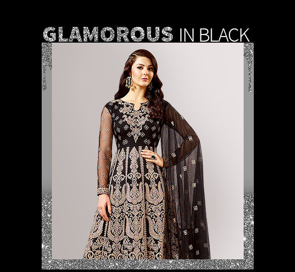 Black Salwar Suits like abaya & anarkalis. Shop! Black Salwar Suits like abaya & anarkalis. Shop!