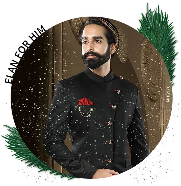 Xmas for Him: Bandhgala, nehru jackets and coats/blazers. Shop!