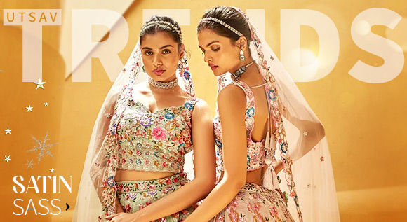 Check out party ready Satin Indian & Contemporary Wear. Shop now!