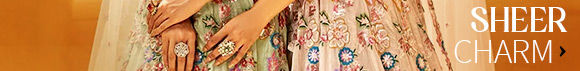 Explore mesmerizing line of Net Sarees, Salwar Suits, and more. Shop!