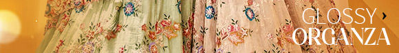 Dress to impress in Oraganza Sarees, Salwar Suits and more. Shop!